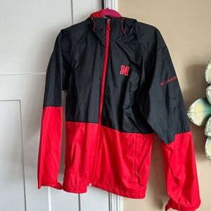 Columbia UNL Nebraska Windbreaker
